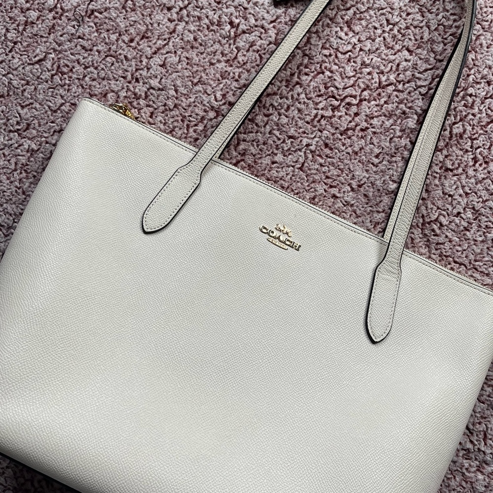 Coach Zip Top Tote Bag